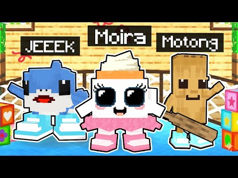 We Turned Into BABY BRAINROTS in Minecraft! (Tagalog)