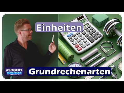 So funktioniert's: Einheiten in der Mathematik korrekt verwenden!