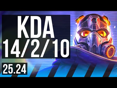 VIKTOR vs YONE (MID) | 50K damage, Good KDA: 14/2/10 | KR Grandmaster | 25.24