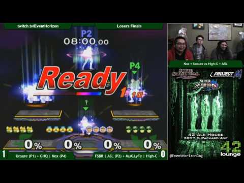 Construct 78 - Unsure + GHQ | Nox VS MuK LyFe | High C + FSBR | ASL - Melee Doubles LF