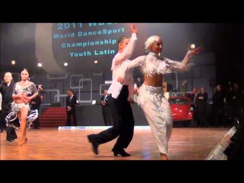 2011 World Youth Latin, George Sutu & Ludivine Brangbour, Final Chacha