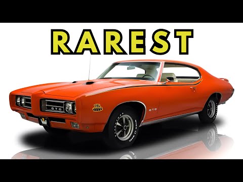 Uncovering The 26 RAREST 1960s American Muscle Cars
