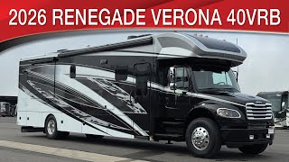 A preview image of the linked video showcasing 2026 Renegade Verona 40VRB