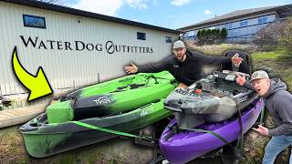 HUGE Upgrade! We Picked Up 4 New Fishing Kayaks!