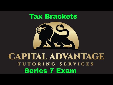 Way too fast rundown on Marginal vs Effective  tax rates (Series 7 Exam )