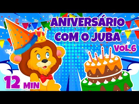 Aniversário com o Juba Vol. 6 - Giramille 12 min | Desenho Animado Musical