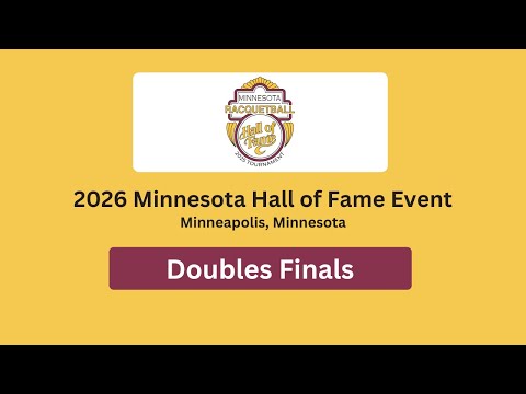 KWM MINNESOTA RACQUETBALL HALL OF FAME 2026
