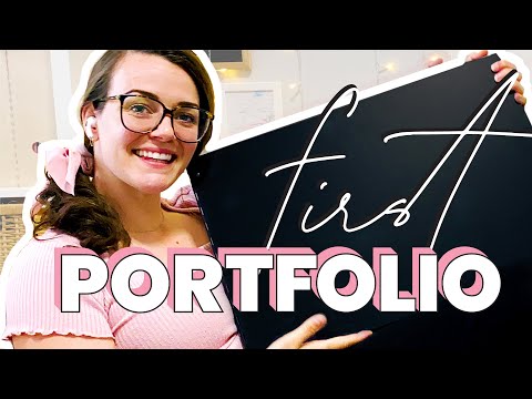 My first graphic design portfolio