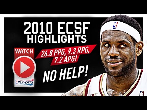 Throwback: LeBron James ECSF Offense Highlights VS Celtics 2010 Playoffs - EVERY GAME!