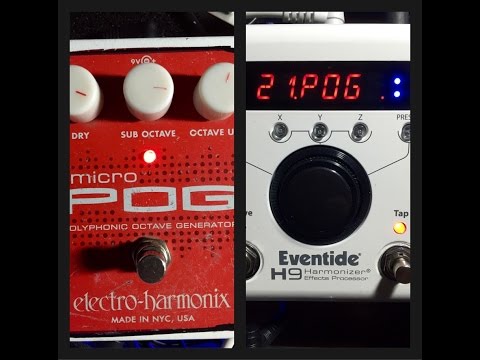 Electro Harmonix POG vs Eventide H9 (POG) Blind Test