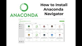 How to Install Anaconda Navigator in Windows 10