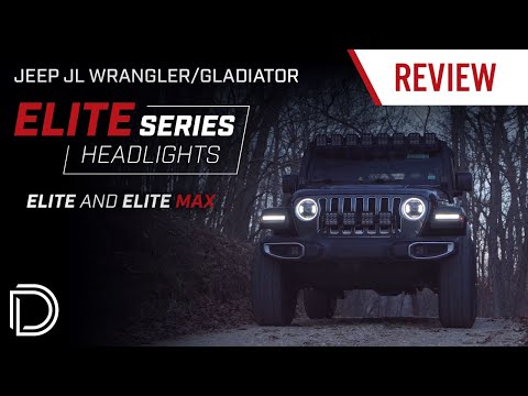 The BEST Headlights for your Jeep! JL/JT Elite Max Headlights | Diode Dynamics