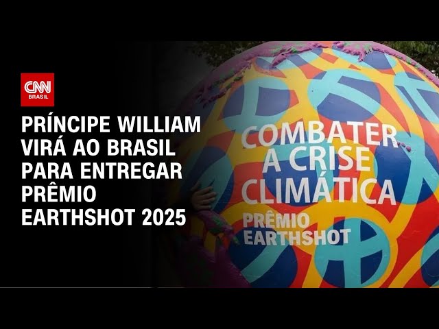No Rio de Janeiro, Earthshot 2025 liga Brasil e COP30 | AGORA CNN