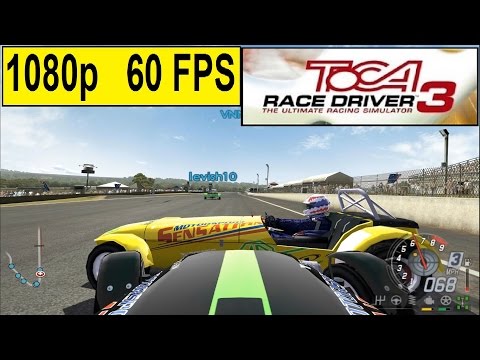 Toca Race Driver 3, Oran Park, Palmer Caterham Challenge, 1080p 60fps PC Gameplay