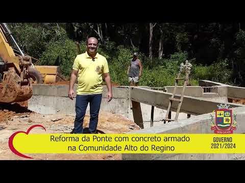 REFORMA COMPLETA - PONTE COMUNIDADE ALTO DO REGINO