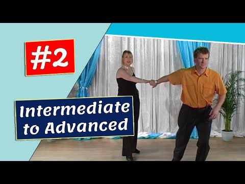 Modern Jive Intermediate To Advanced Routine #2  -  FULL CLASS with lead and follow teach