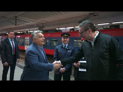 GLOBALink | Serbian, Hungarian leaders inaugurate section of Belgrade-Budapest railway