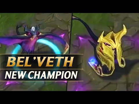 BEL'VETH NEW CHAMPION LEAKED MODEL & ABILITIES - League of Legends
