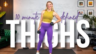 10 min. NO REPEAT THIGH DEFINER Lower Body Strength Training