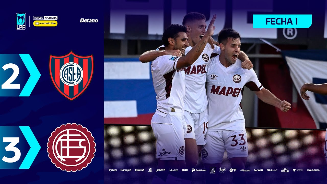 San Lorenzo vs CA Lanús Highlights