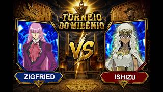 DECK ISHIZU VS DECK ZIGFRIED YUGIOH! 2° DUELO