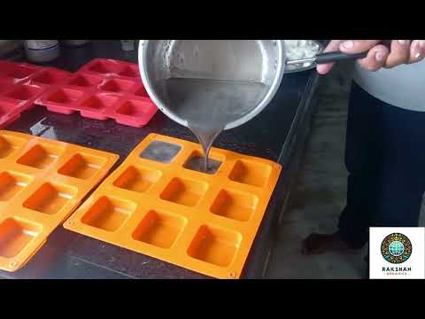 ROS002 Aloe Vera Base with Biochar Powder Soap