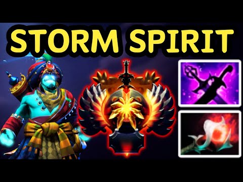 🔥 STORM SPIRIT MID IS THE ABSOLUTE VOLTAGE KING 🔥 DOTA 2