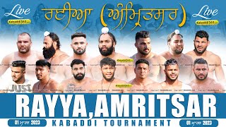 Rayya (Amritsar) Kabaddi Tournament 01 Mar 2023