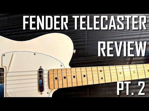 FENDER TELECASTER | PT. 2 REVIEW | MORE TALK, LESS ROCK! | SURPRISINGLY VERSATILE | SJSS