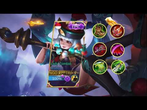 gameplay Ruby akhir season-Mobile Legends