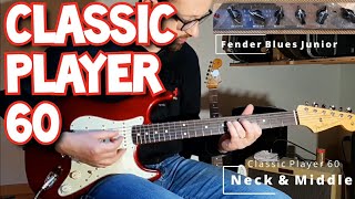 Video thumbnail for Fender STRATOCASTER Classic Player 60s CANDY APPLE RED Custom Shop Designed by Alberto Guitar Lover