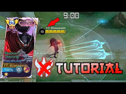 How to Play Hayabusa Farm Fast 9Mins Level 15!! (Tutorial)