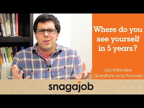 JOB INTERVIEWの質問と回答（前編）。5年後の自分の姿は？ (JOB INTERVIEW questions and answers (Part 1): Where do you see yourself in 5 years?)