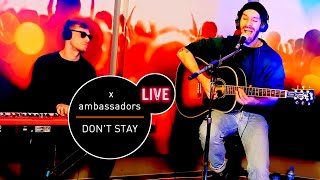 X Ambassadors - Don&#39;t Stay (Live at MUZO.FM)