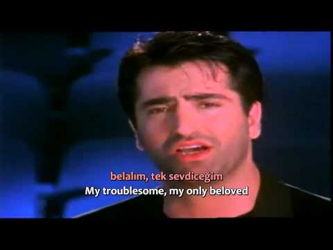 Mahsun Kırmızıgül - Belalım - (Enhlish translation+Turkish lyrics) subtitles. HQ. 720p.