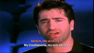 Mahsun Kırmızıgül - Belalım - (Enhlish translation+Turkish lyrics) subtitles. HQ. 720p.