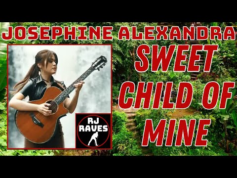 FIRST TIME REACTION TO JOSEPHINE ALEXANDRA PLAYING SWEET CHILD OF MINE #gunsnroses #joser #alipers