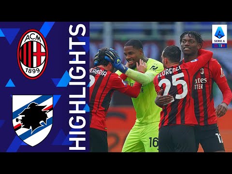 Milan 1-0 Sampdoria | Il gol di Leao vale la vetta per il Milan! | Serie A TIM 2021/22