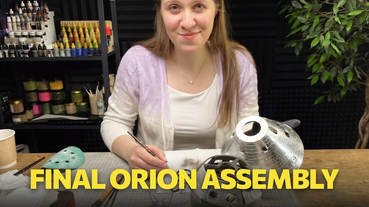 We’re Finishing the Orion Spacecraft Live