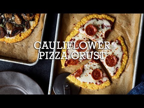 Keto Cauliflower Pizza Crust {#keto, #Glutenfree, #Dairyfree, #Paleo}