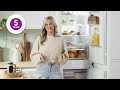Bosch KIN96NSE0G Series 2 No Frost Integrated Fridge Freezer, Sliding Hinge, 70/30, White, E Rated
