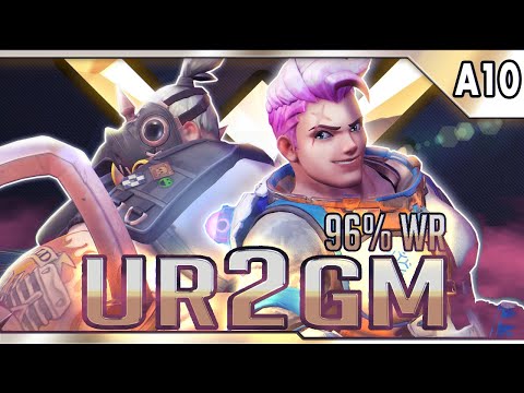 96% Winrate Unranked To GM - Zarya Hog Duo ft. Moose