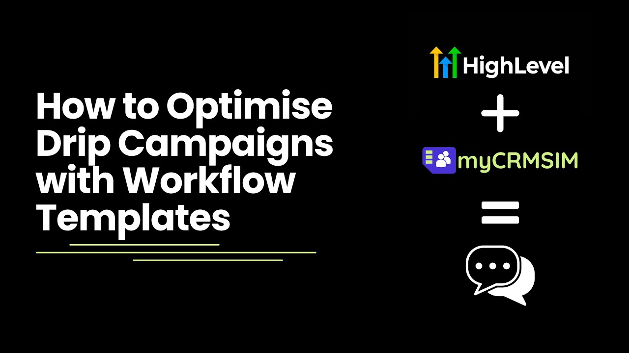 How to Optimise Drip Campaigns with Workflow Templates