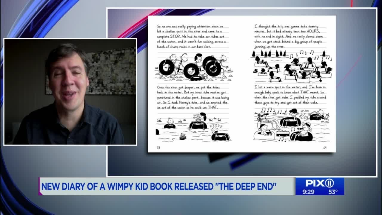 New Diary Of A Wimpy Kid Book Released "The Deep End - book-news.org