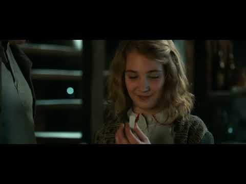 The Book Thief 2013 official trailer still, featuring Liesel in wartime Germany