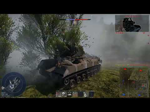 War Thunder - russian 4.3 AA (BTR-ZD)