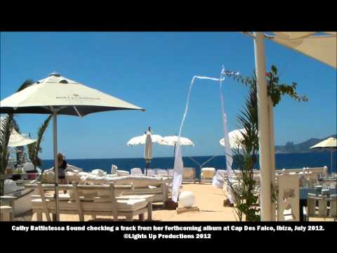Ibiza Video Diarys - Cathy Battistessa Sound Checking her forthcoming album in Ibiza.