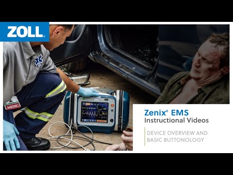 Zenix® EMS Instructional Video Device Overview and Basic Buttonology