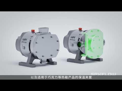 APV DW+ Positive Displacement Pump Overview | High Viscosity Process Performance - Chinese subtitles