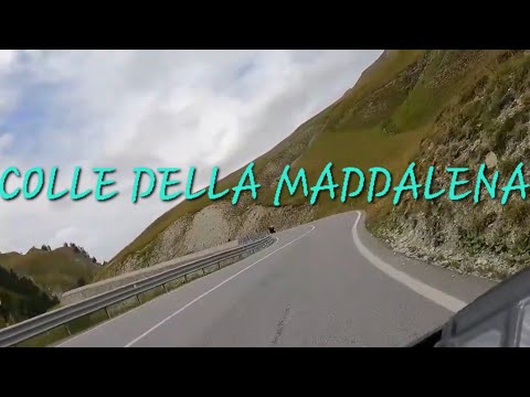 Colle della Maddalena in moto ( Valico alpino tra Italia e Francia )